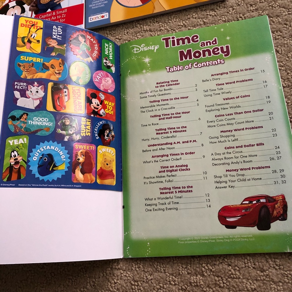 Disney learning activity books - Picture 4 of 9